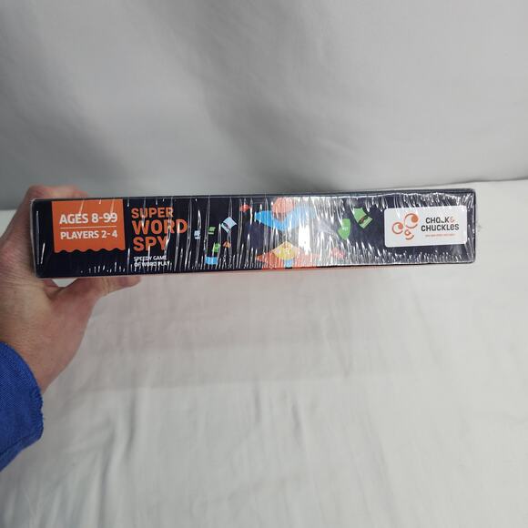 Chalk and Chuckles Super Word Spy  Word Games for Kids,-Adults Age 8-99, NEW - Picture 10 of 12